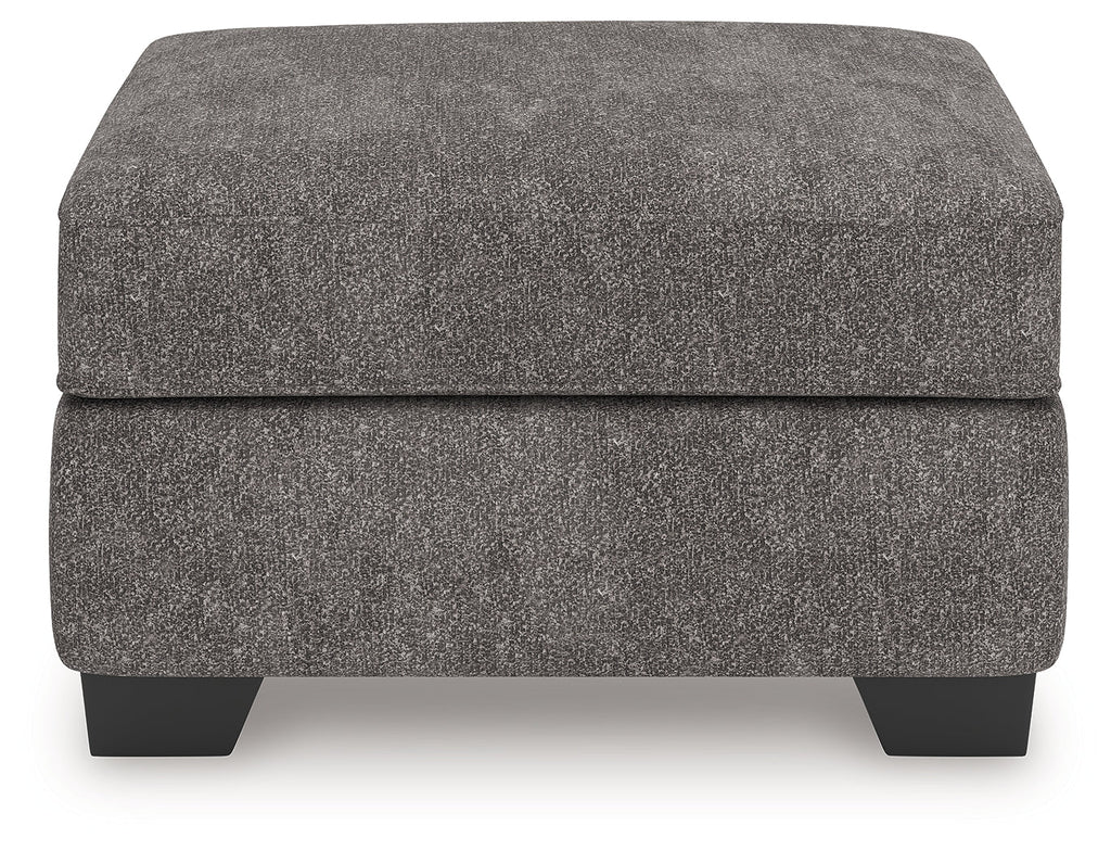 Olten Graphite Ottoman