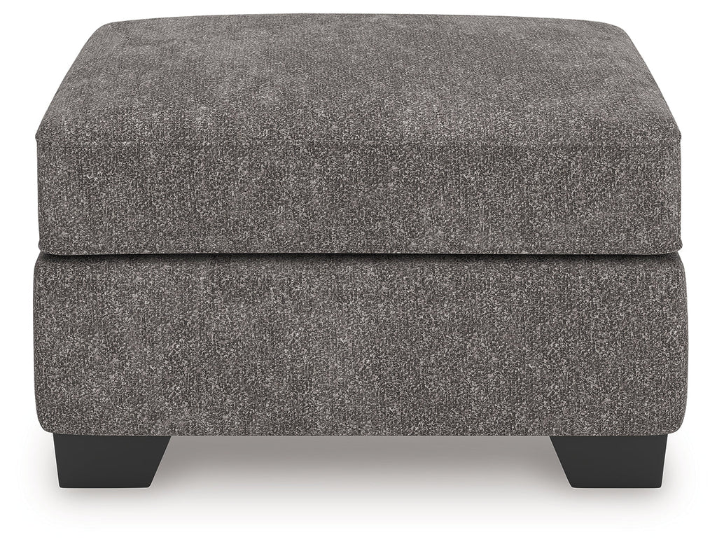 Olten Graphite Ottoman
