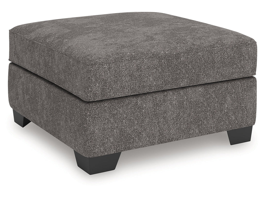Olten Graphite Oversized Accent Ottoman