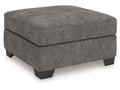 Olten Graphite Oversized Accent Ottoman