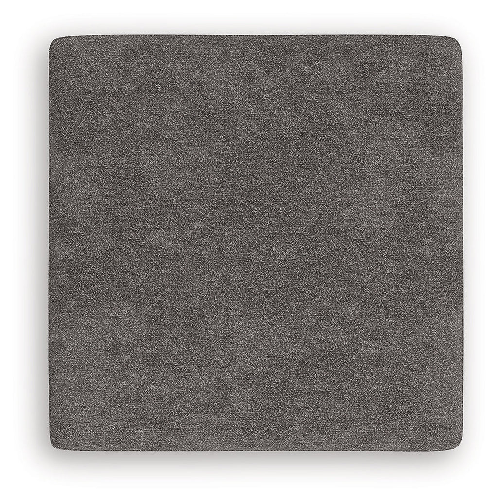 Olten Graphite Oversized Accent Ottoman