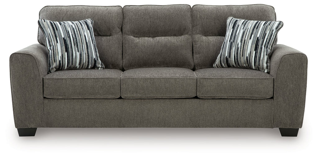 Olten Graphite Sofa and Loveseat