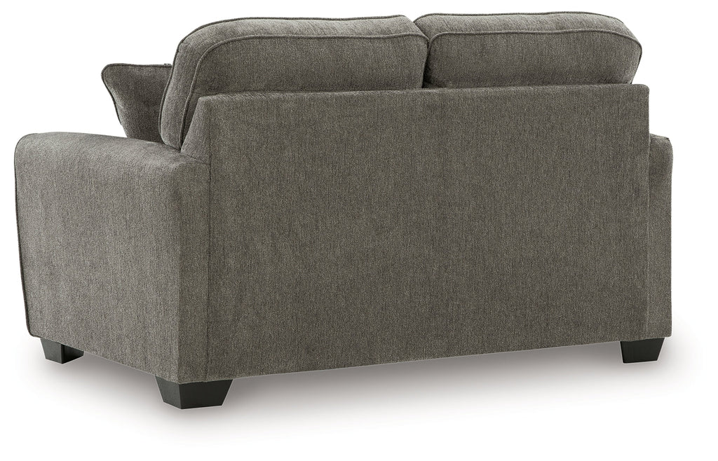 Olten Graphite Sofa and Loveseat