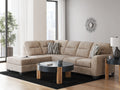 Olten Mocha 2-Piece Sectional with Chaise