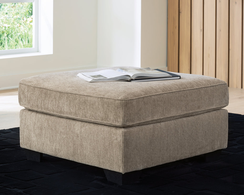 Olten Mocha 2-Piece Sectional with Chaise and Ottoman