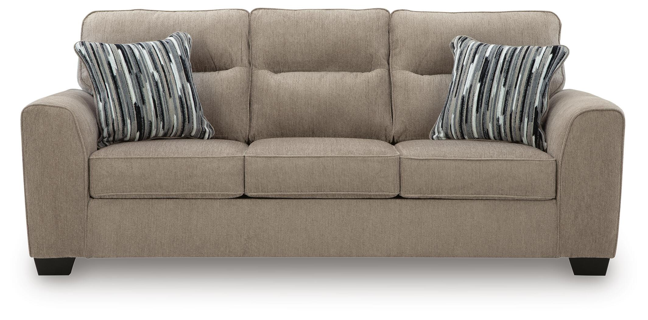 Olten Mocha 2 Sofas and Ottoman