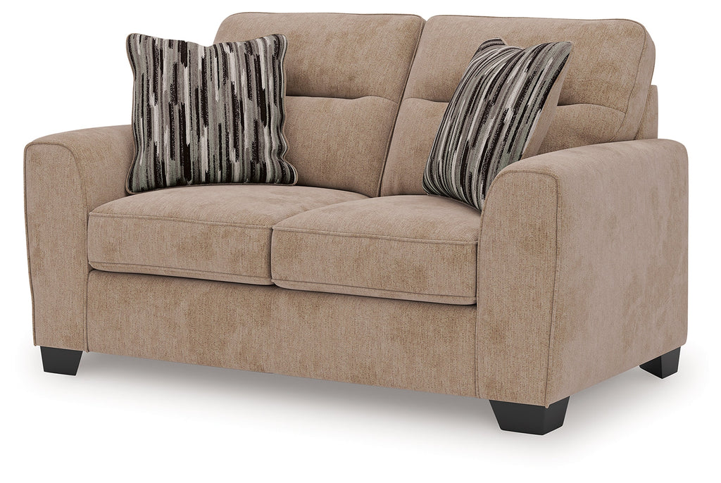 Olten Mocha Loveseat