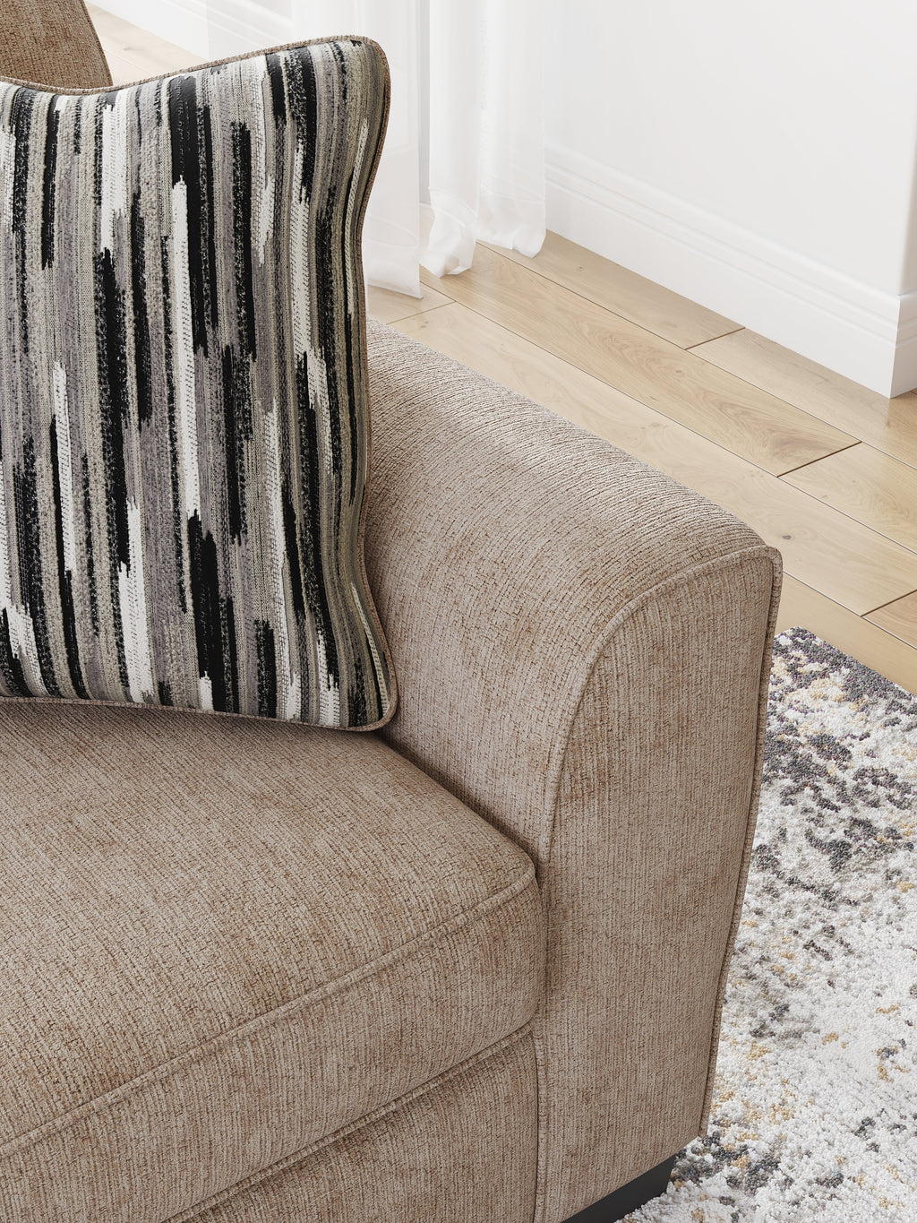 Olten Mocha Loveseat
