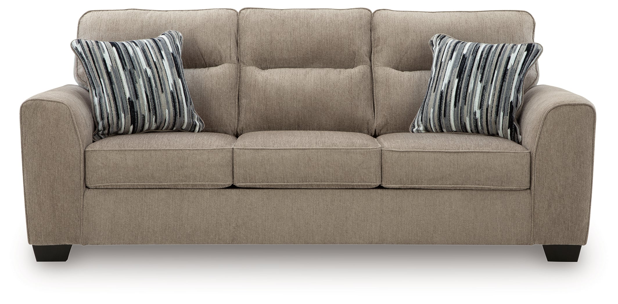 Olten Mocha Sofa and Loveseat