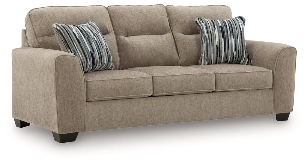 Olten Mocha Sofa and Loveseat