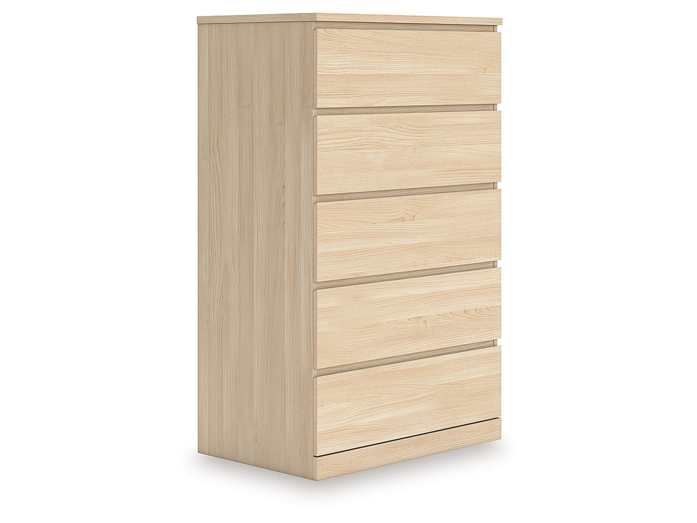 Onita Natural Five Drawer Chest