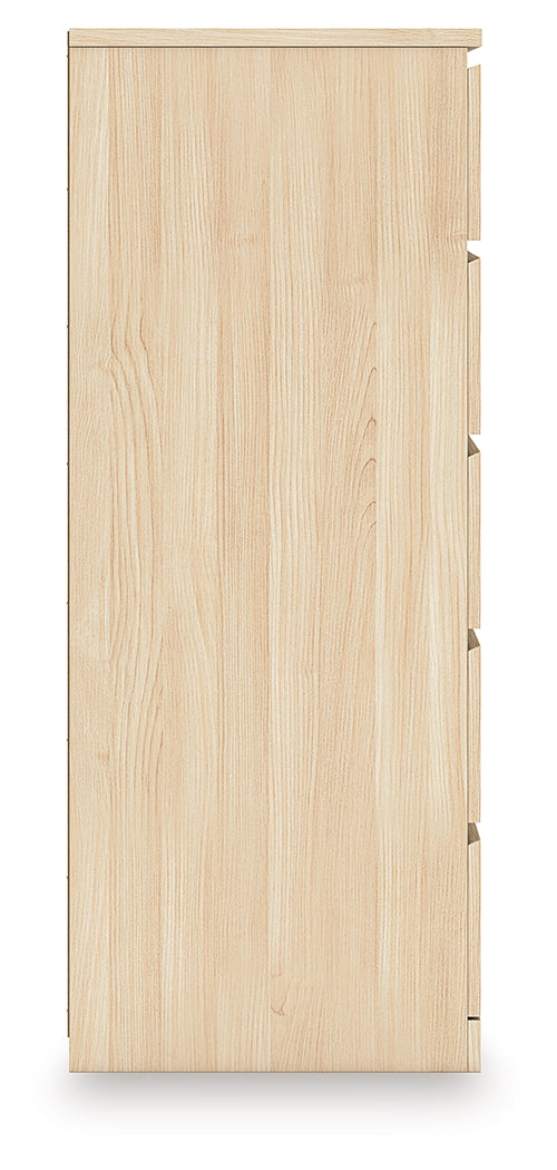 Onita Natural Five Drawer Chest