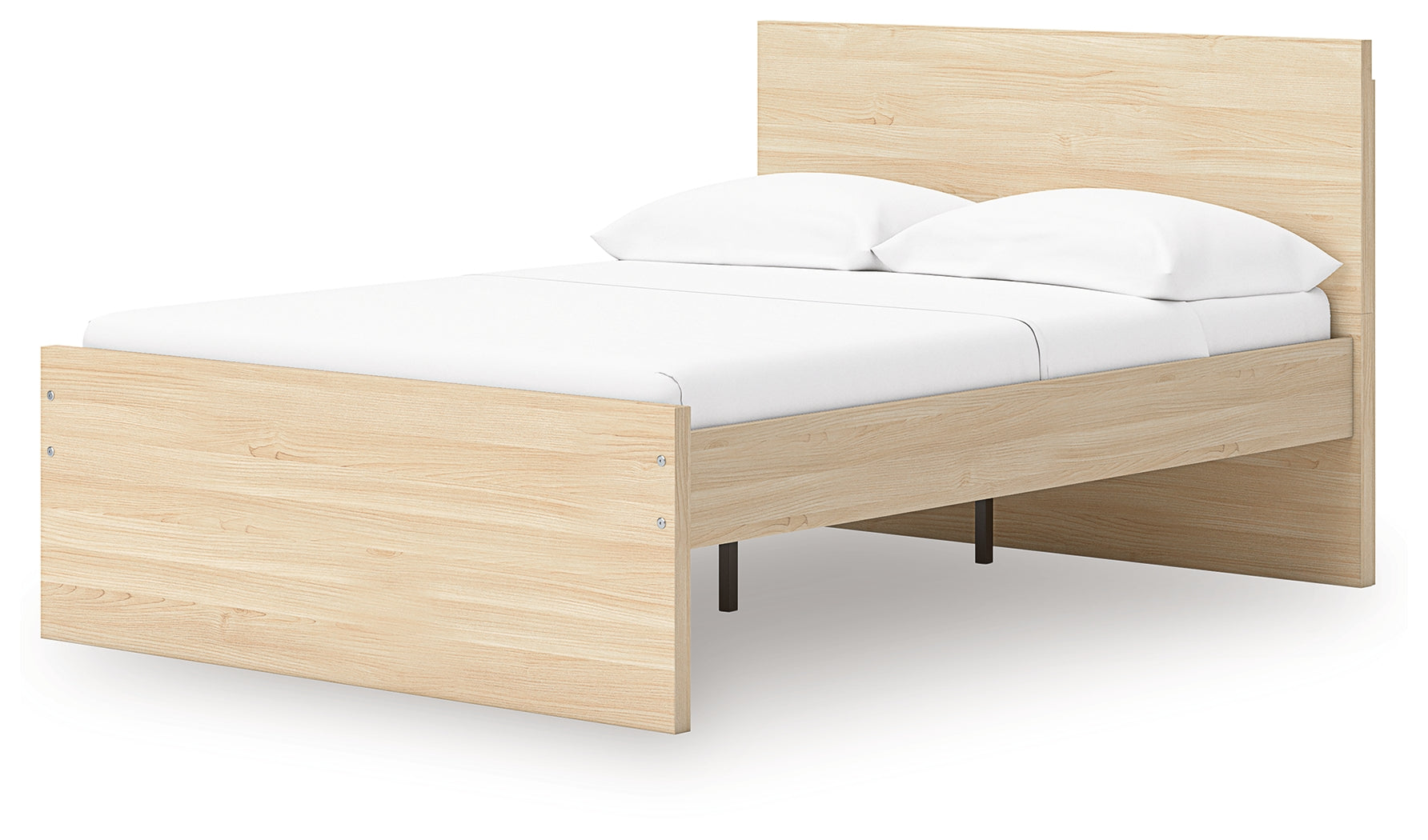 Onita Natural Full Panel Platform Bed