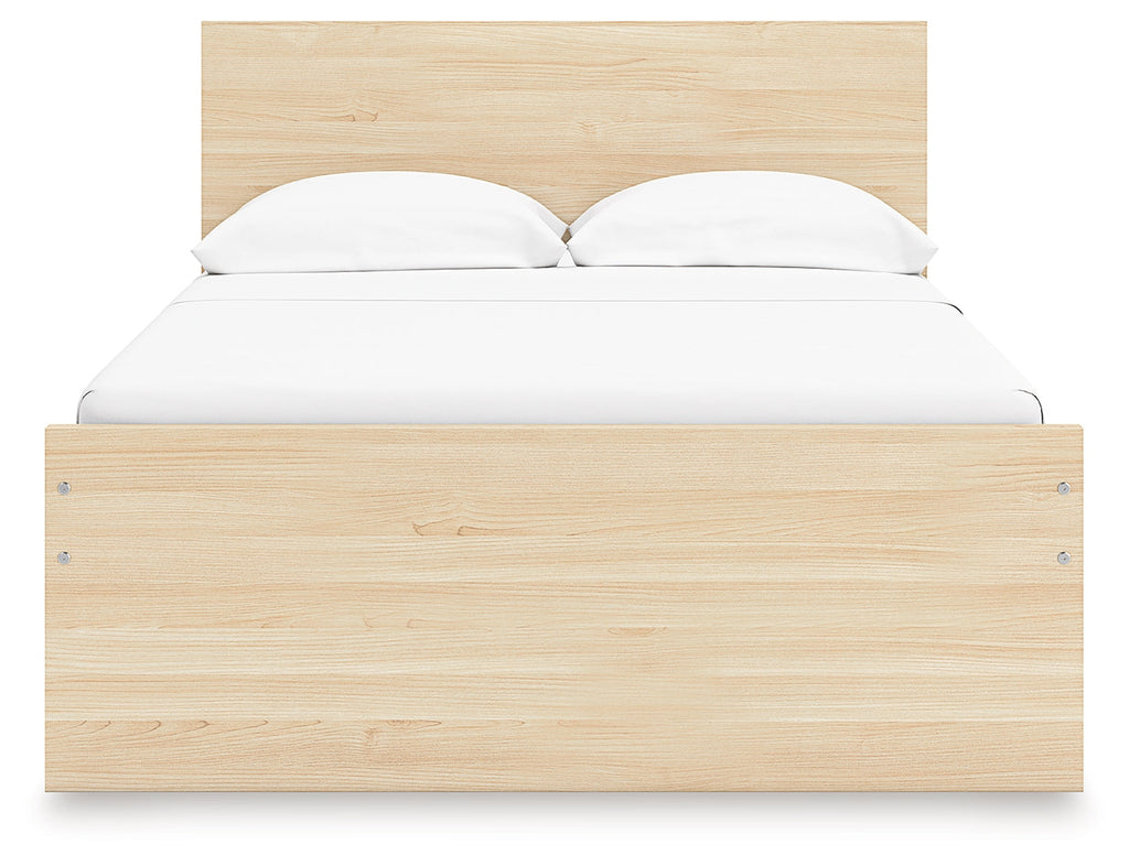 Onita Natural Full Panel Platform Bed