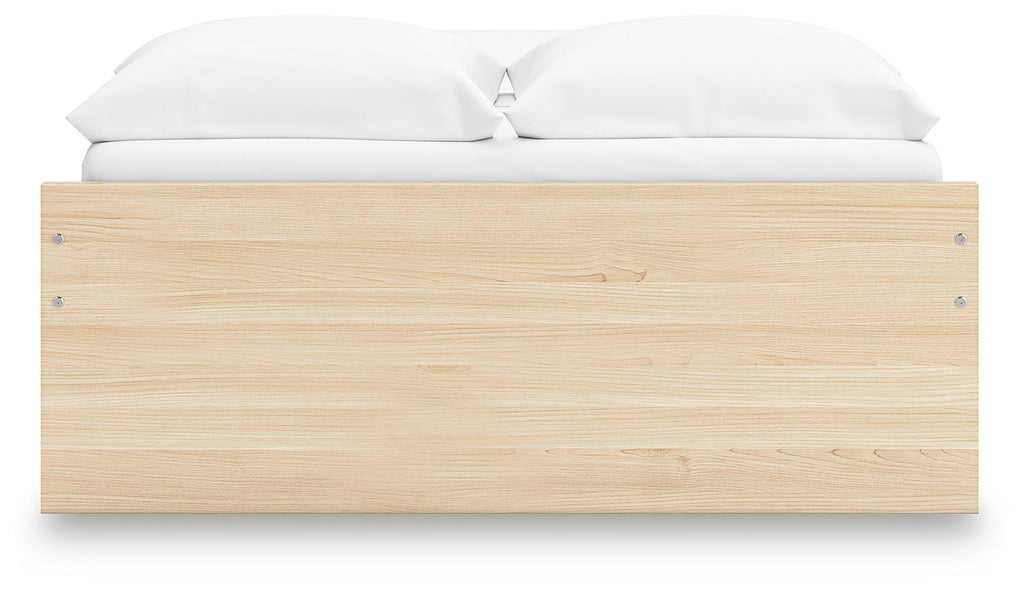 Onita Natural Full Platform Bed