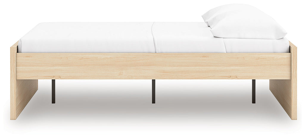 Onita Natural Full Platform Bed
