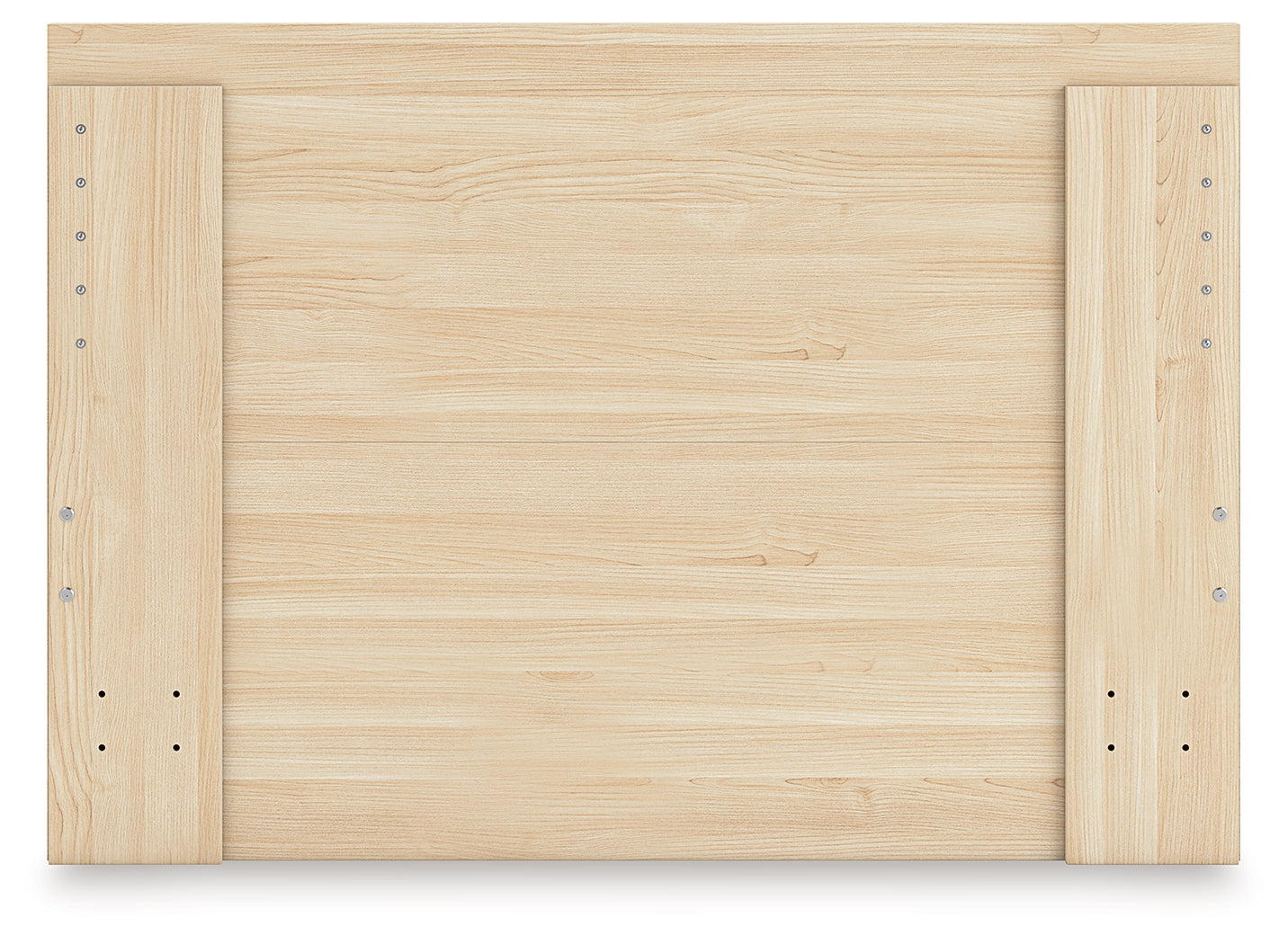 Onita Natural King Panel Platform Bed