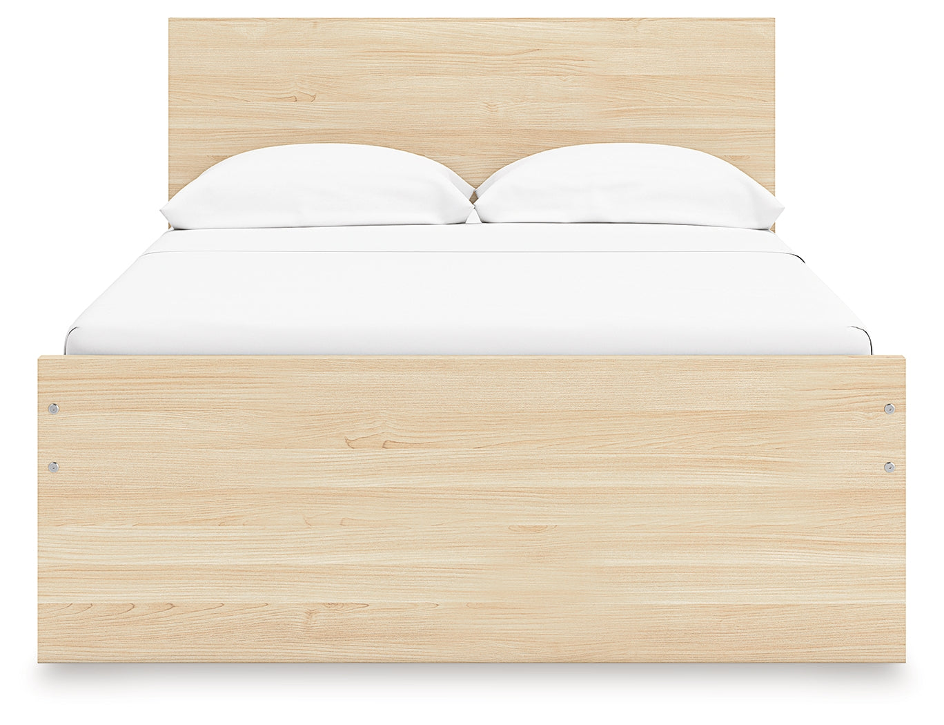 Onita Natural King Panel Platform Bed