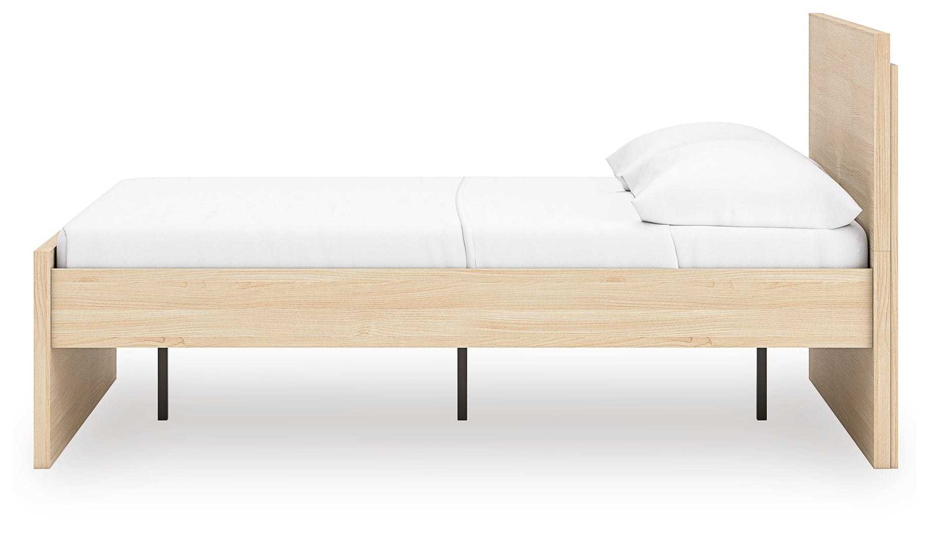 Onita Natural King Panel Platform Bed
