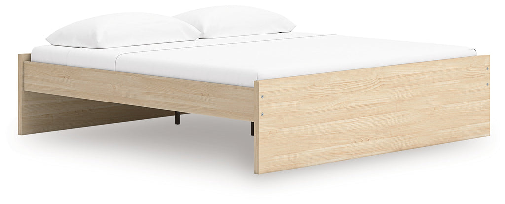 Onita Natural King Platform Bed