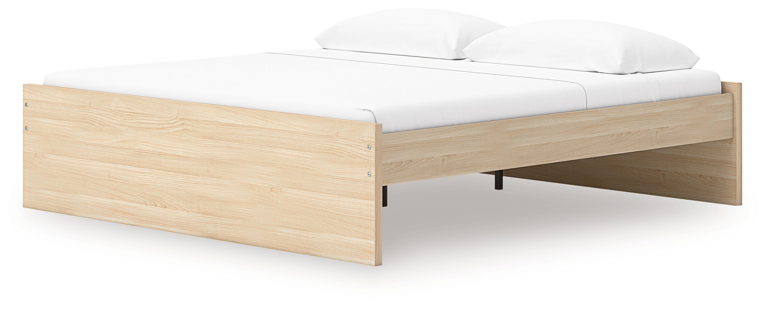 Onita Natural King Platform Bed