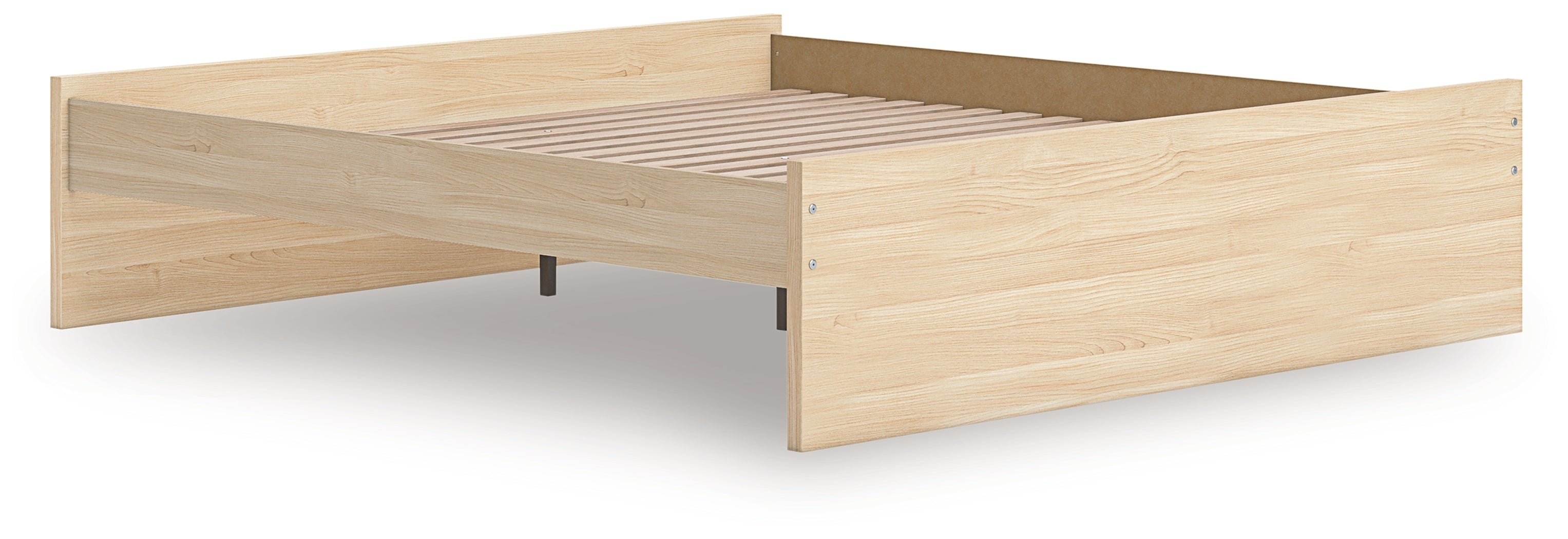 Onita Natural King Platform Bed