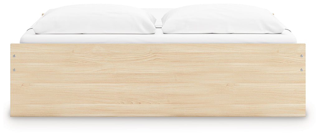 Onita Natural King Platform Bed