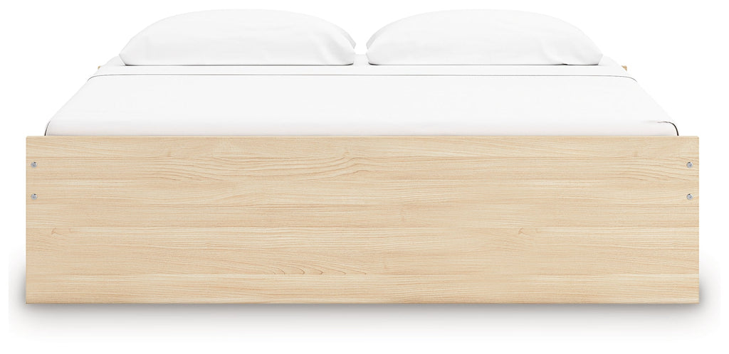 Onita Natural King Platform Bed