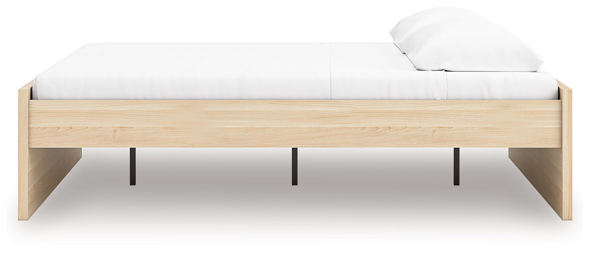 Onita Natural King Platform Bed