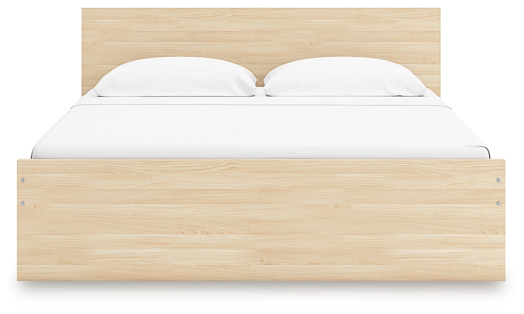 Onita Natural Queen Panel Platform Bed