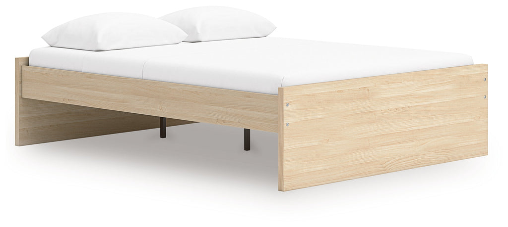 Onita Natural Queen Platform Bed