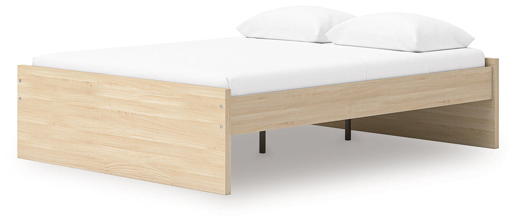 Onita Natural Queen Platform Bed