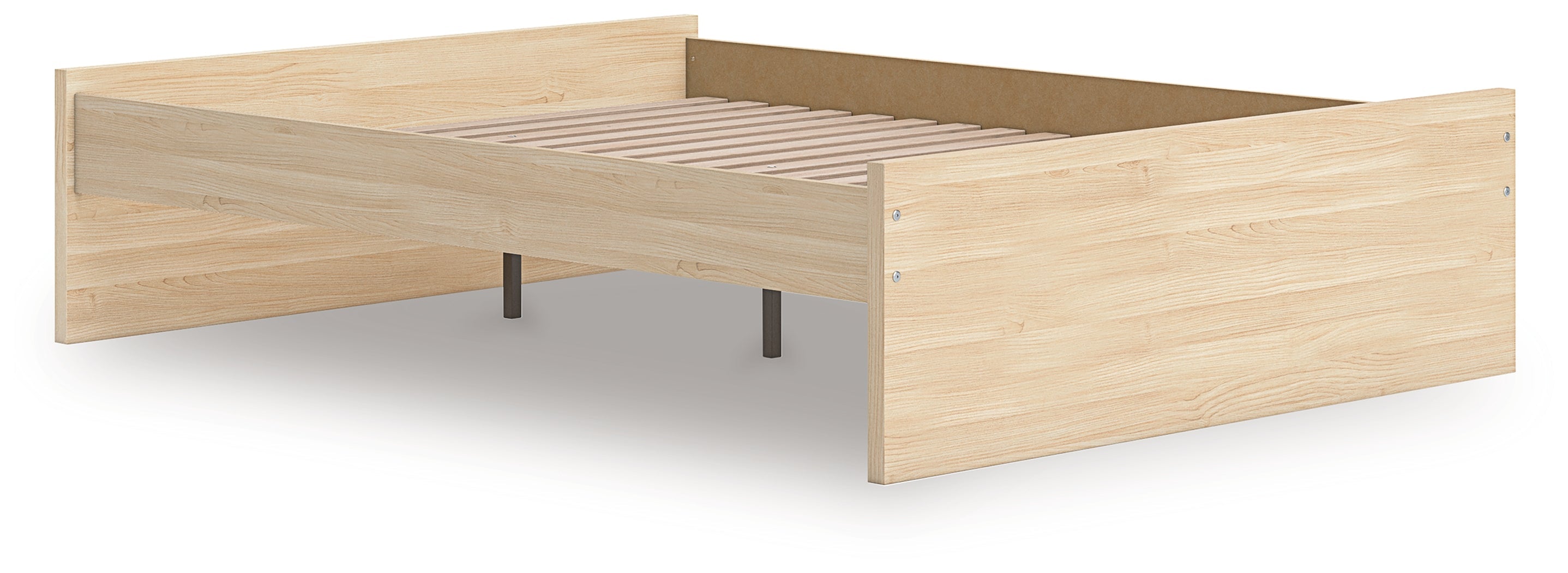 Onita Natural Queen Platform Bed