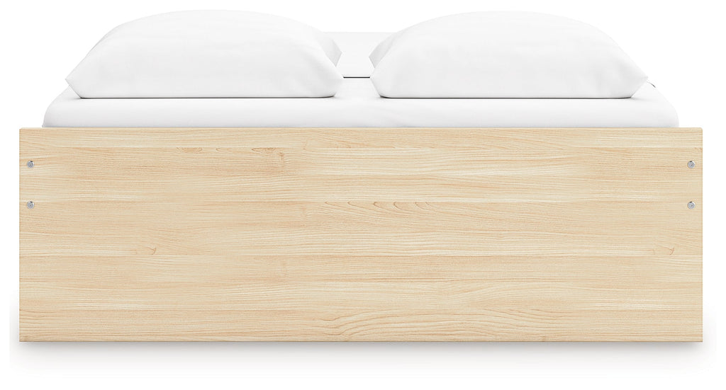 Onita Natural Queen Platform Bed