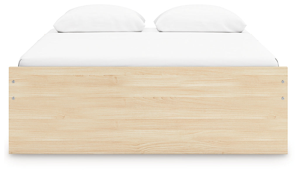 Onita Natural Queen Platform Bed