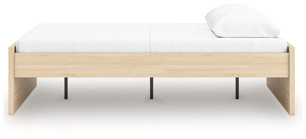 Onita Natural Queen Platform Bed