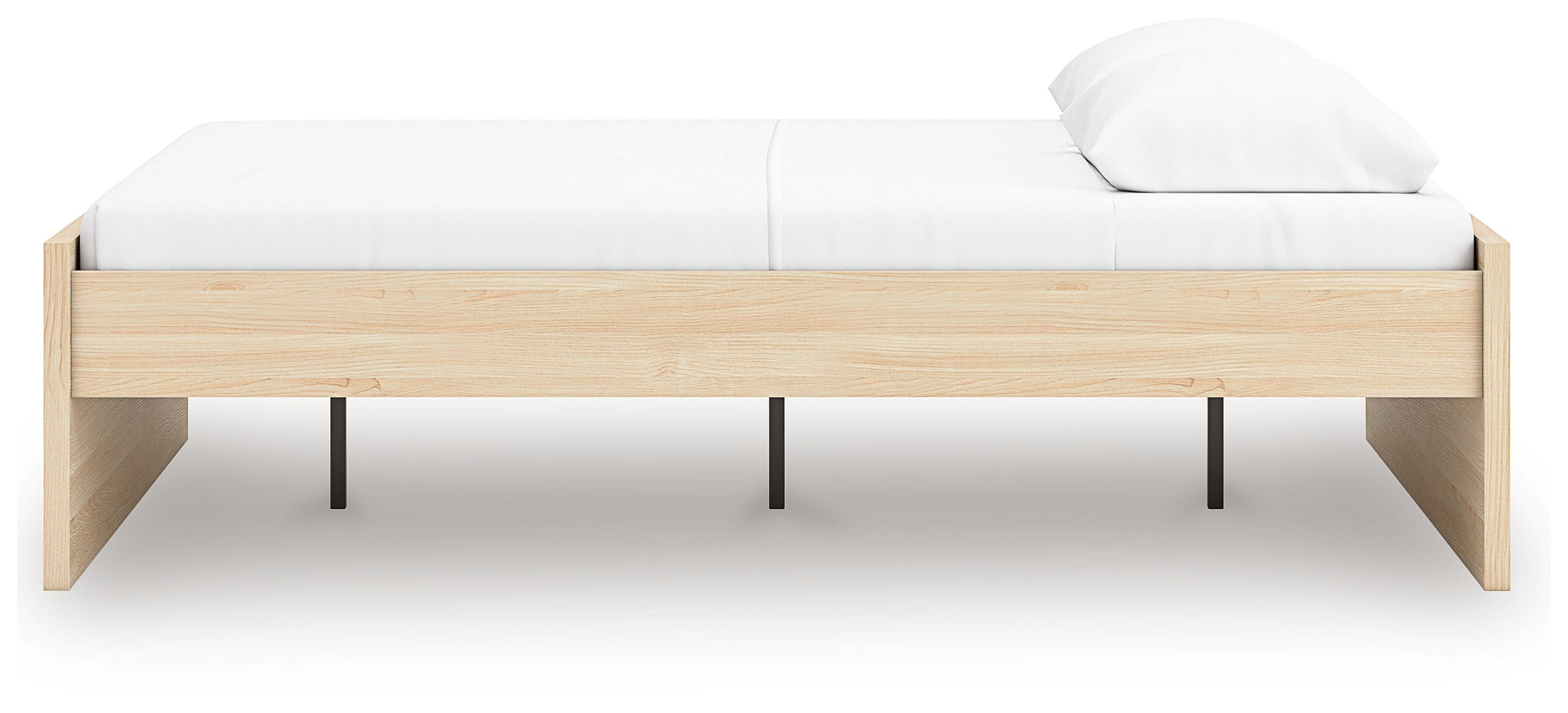 Onita Natural Queen Platform Bed