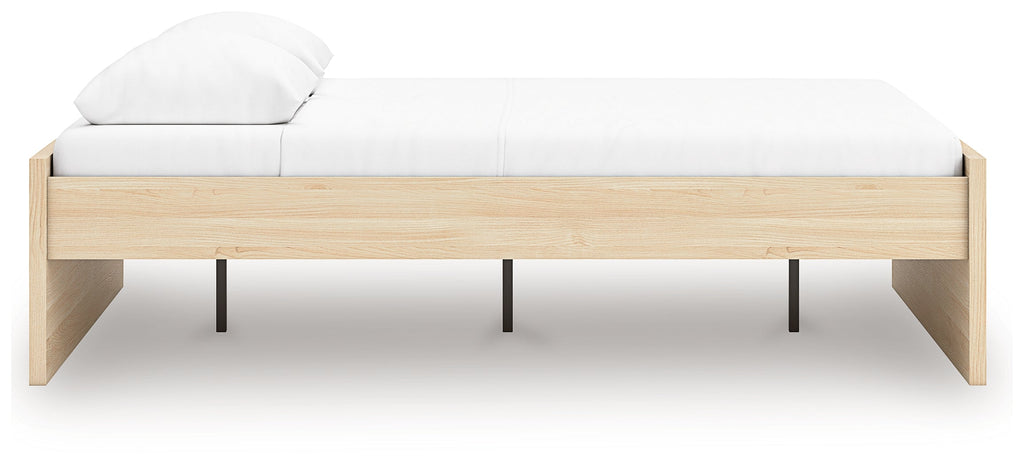 Onita Natural Queen Platform Bed