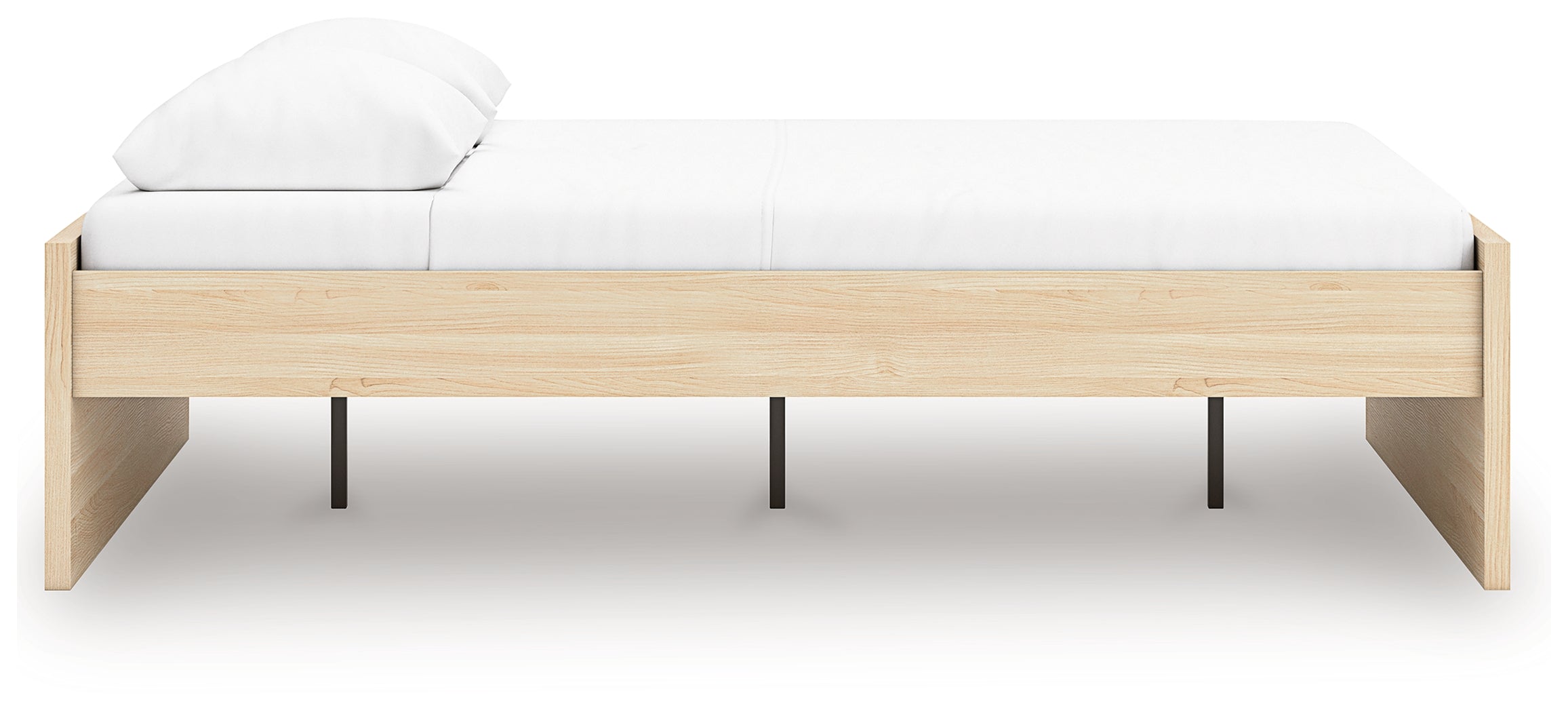 Onita Natural Queen Platform Bed