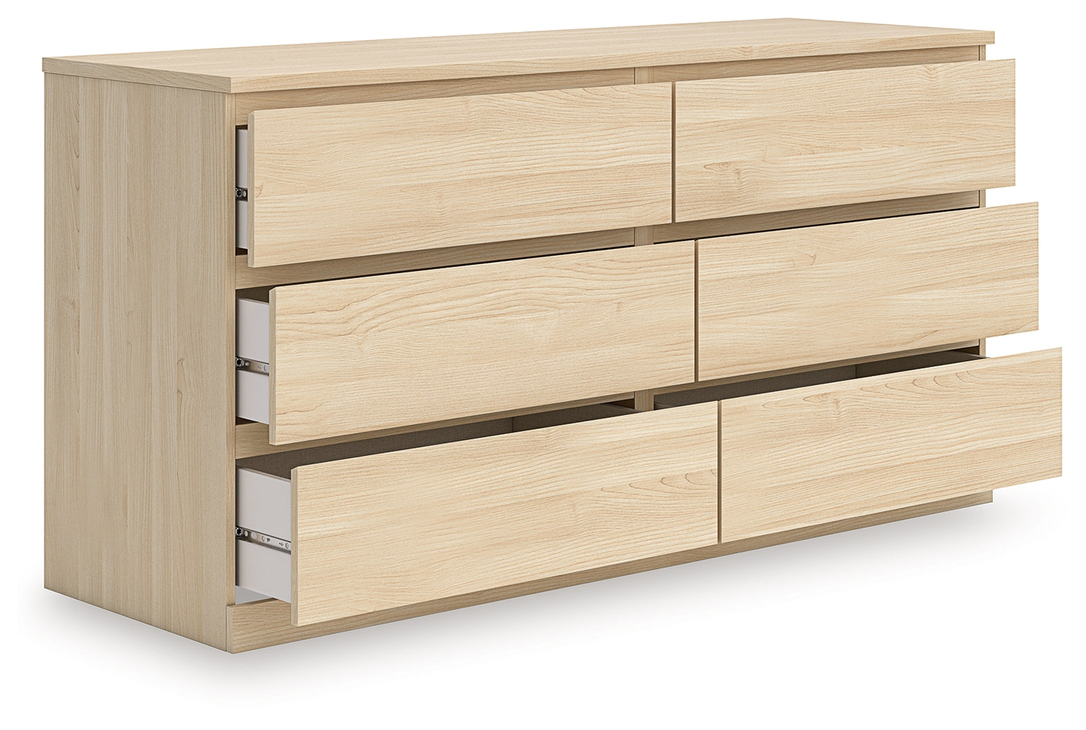 Onita Natural Six Drawer Dresser