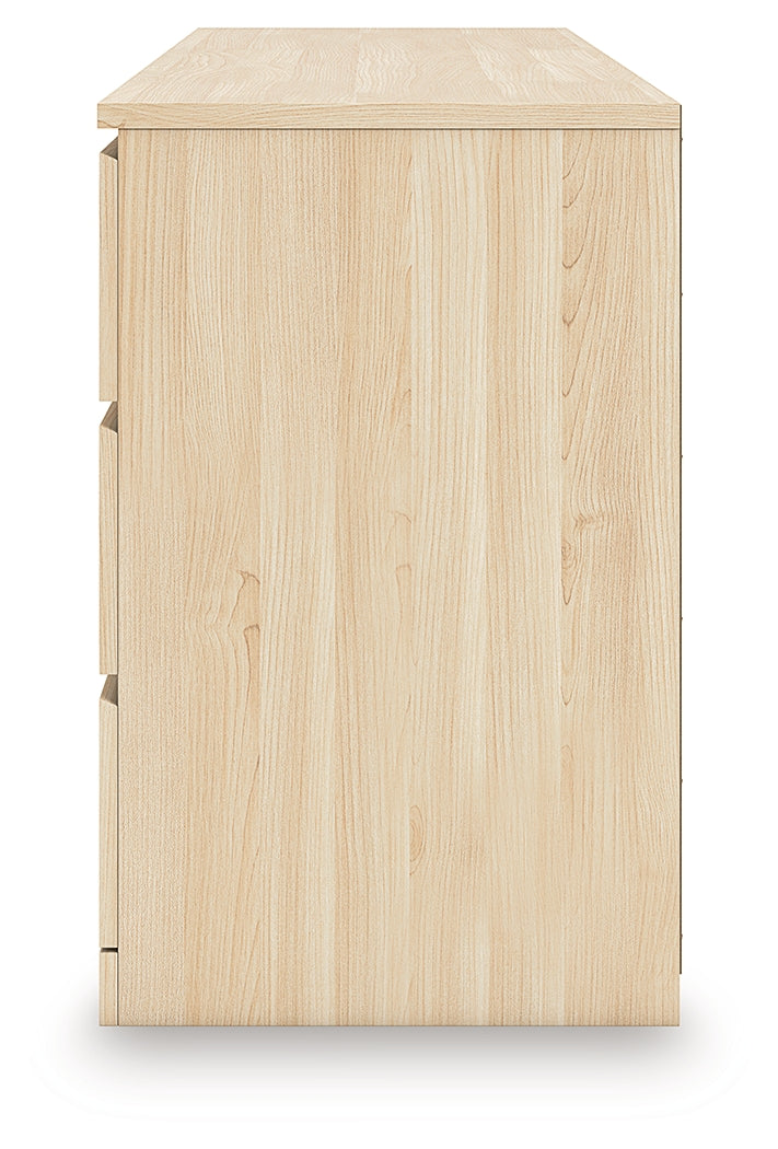 Onita Natural Six Drawer Dresser