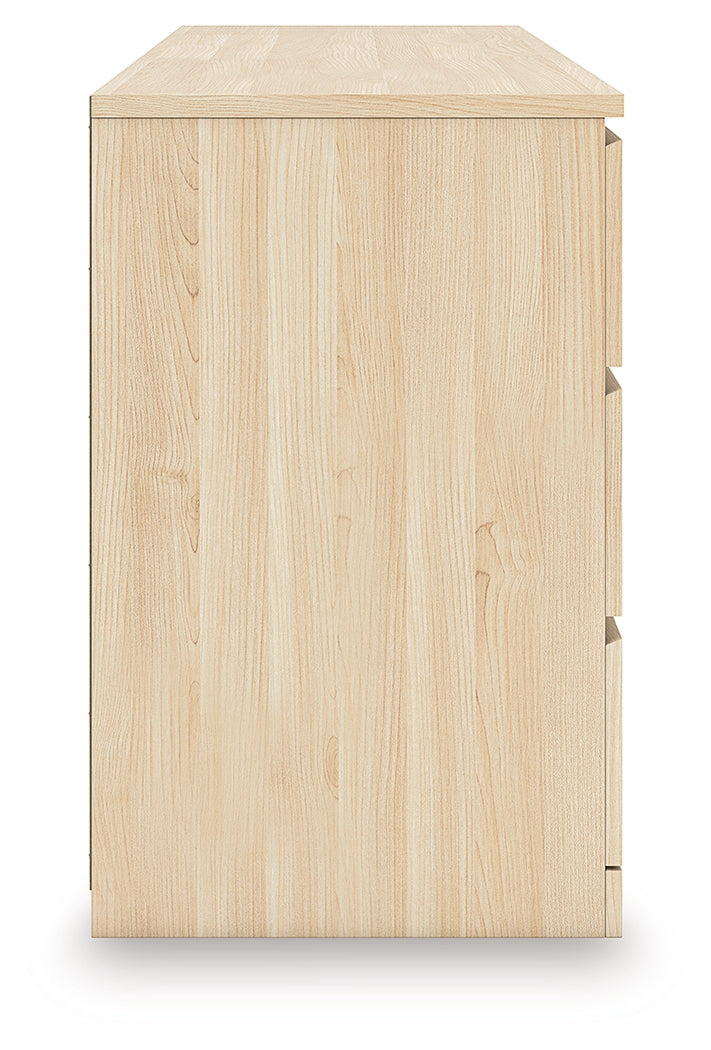 Onita Natural Six Drawer Dresser