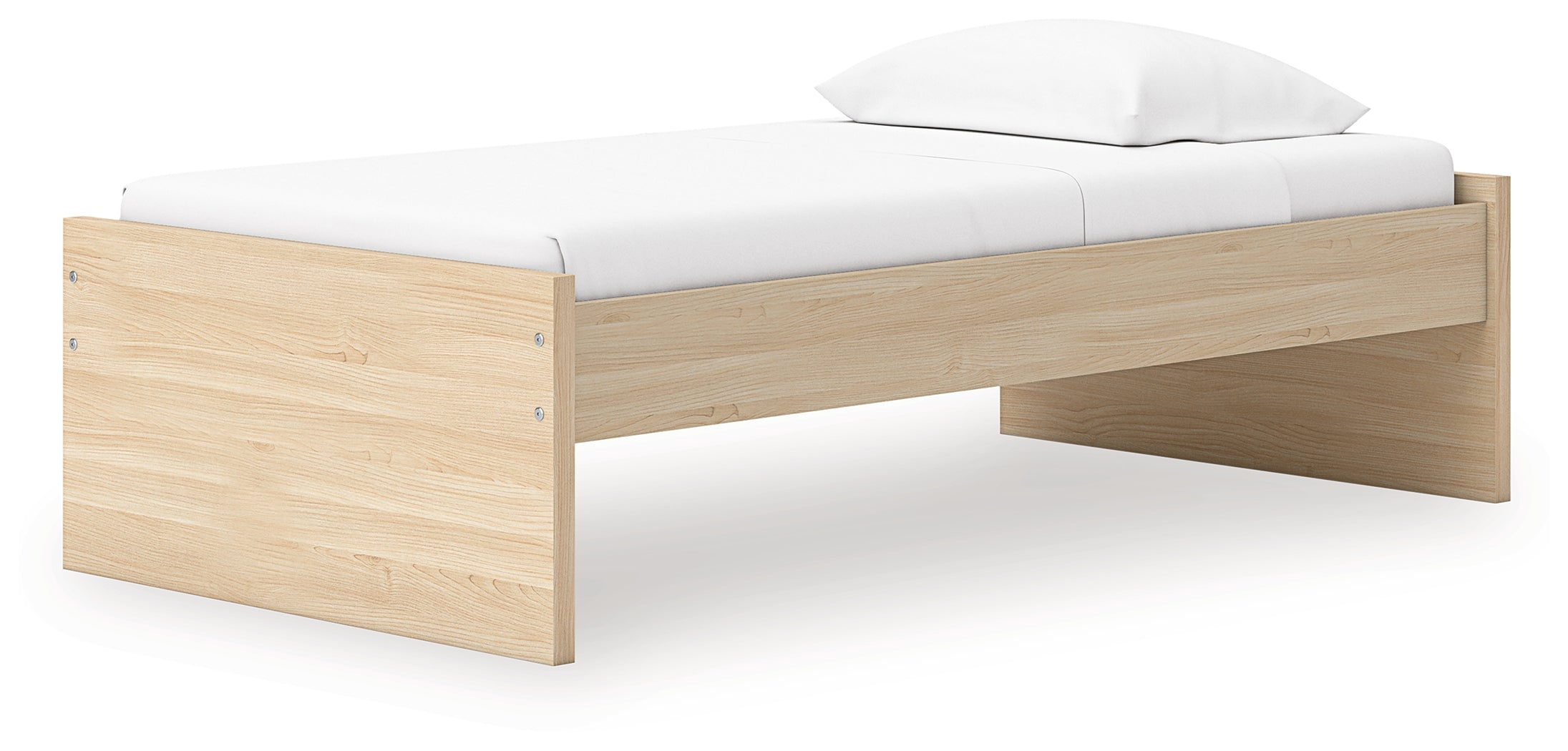 Onita Natural Twin Platform Bed