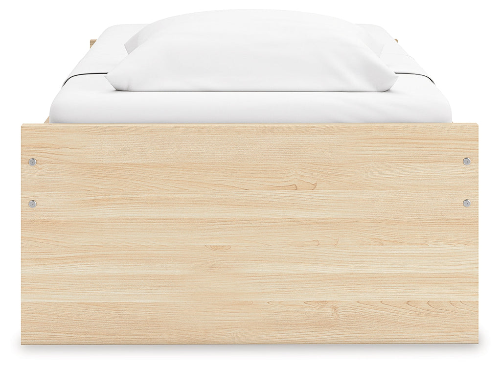 Onita Natural Twin Platform Bed