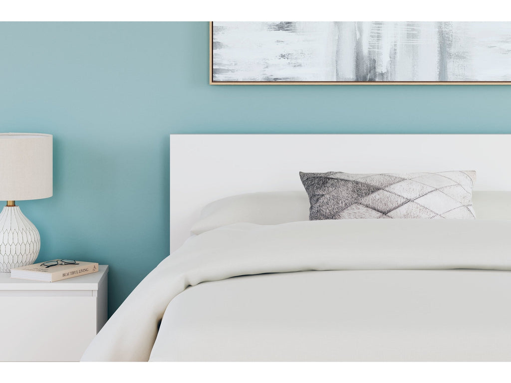 Onita Full Panel Headboard, White