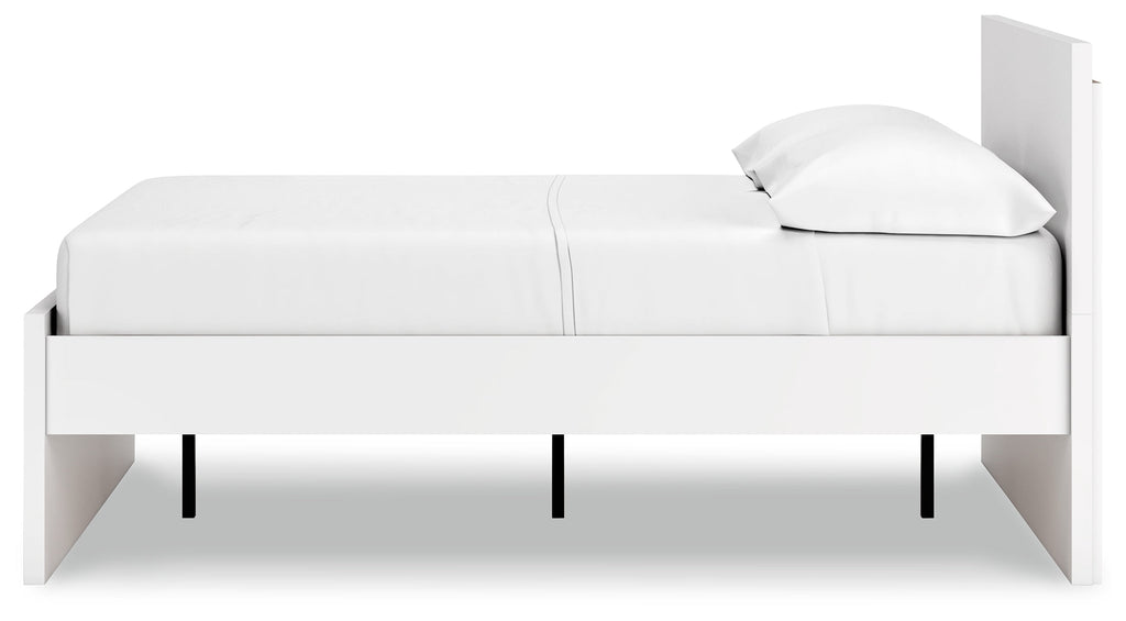 Onita White Full Panel Platform Youth Bed