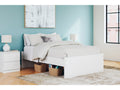 Onita White Full Platform Youth Bed