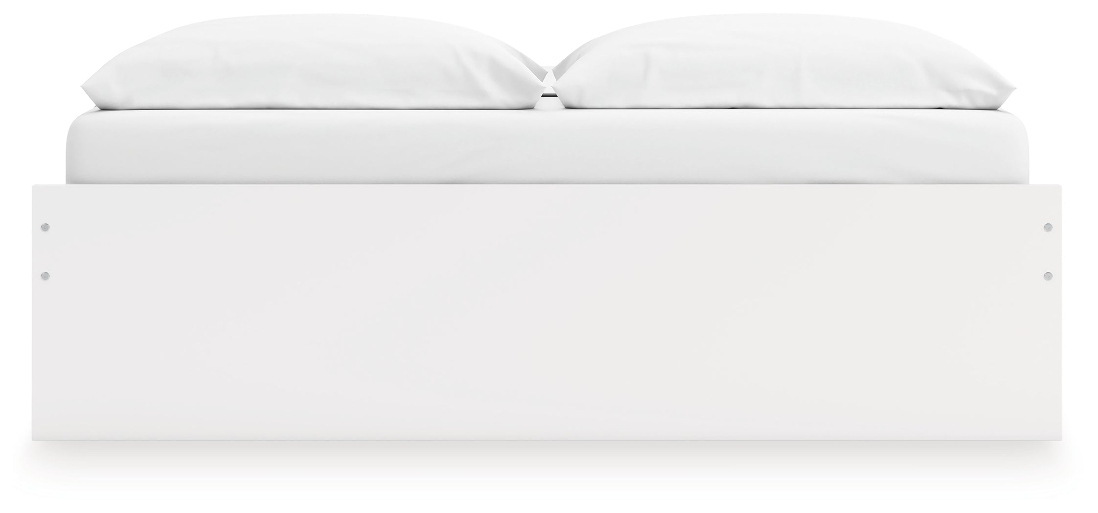 Onita White King Platform Bed