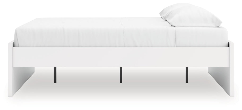 Onita White King Platform Bed