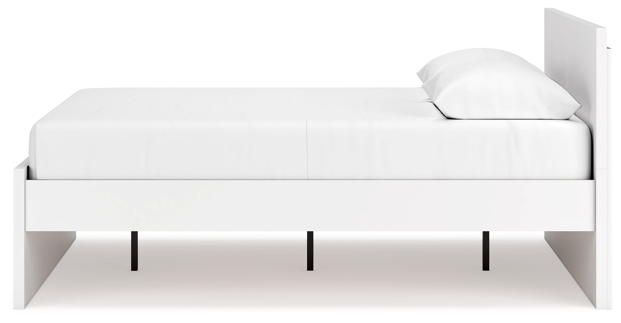 Onita White Queen Panel Platform Bed